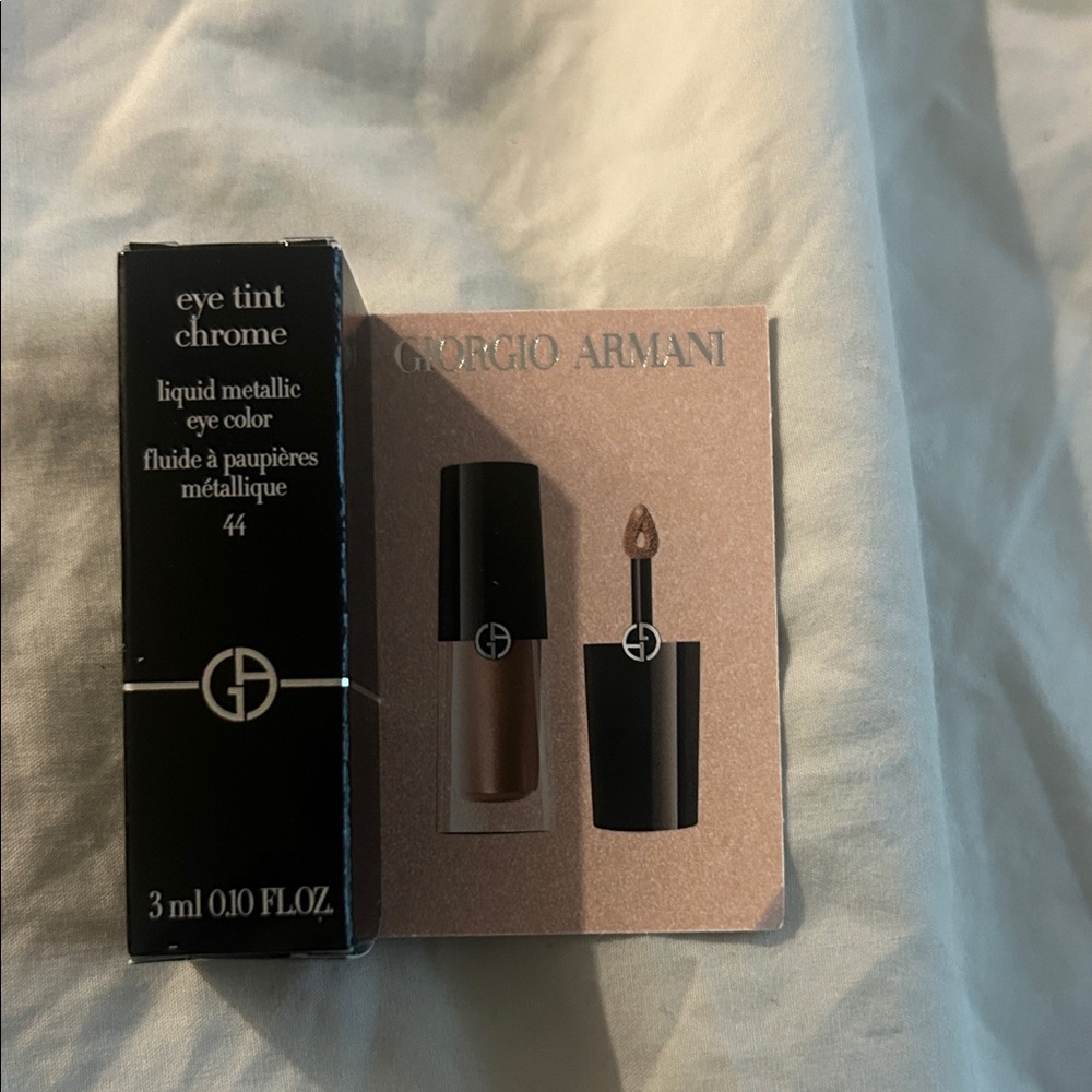Giorgio Armani Eye Tint Chrome Liquid Metallic Eye Color - 44 rose gold